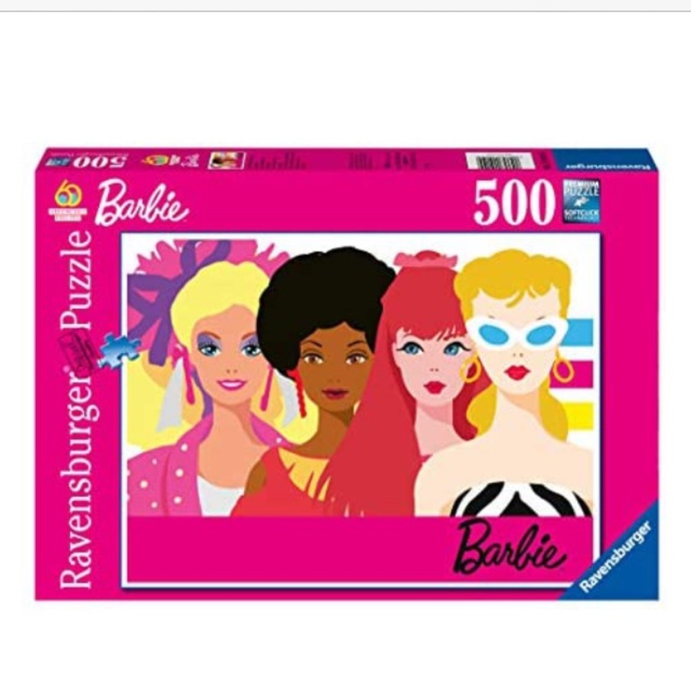 Barbie's 60th Anniversary 500 Piece Jigsaw Puzzle